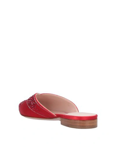 Shop Oscar Tiye Mules & Clogs In Red