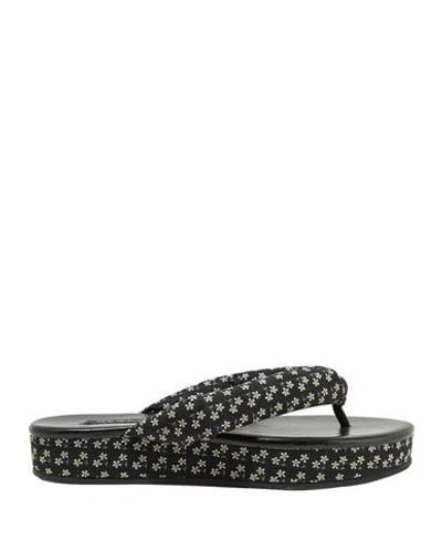 Shop Newbark Flip Flops In Black