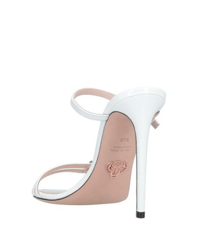 Shop Oscar Tiye Sandals In White