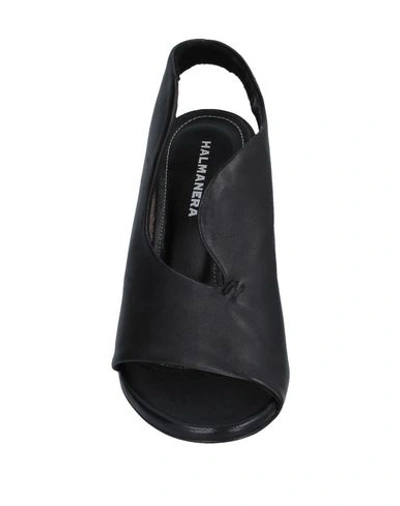 Shop Halmanera Woman Sandals Black Size 9 Soft Leather