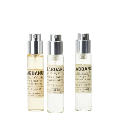 Shop Le Labo Labdanum 18 Eau De Parfum Travel Tube Refill 3 X 10ml