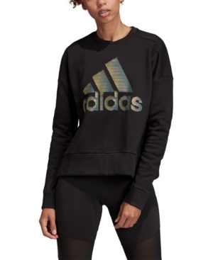 womens adidas logo sweatshirt
