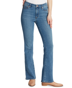 high waisted bootcut jeans