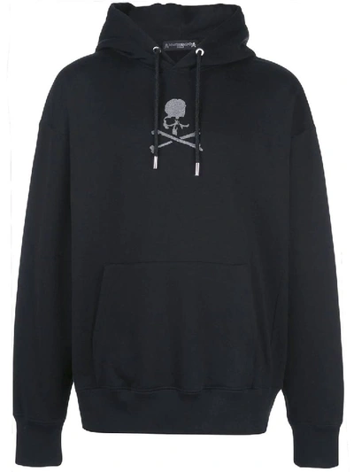 Shop Mastermind Japan Skull Print Hoodie In Black