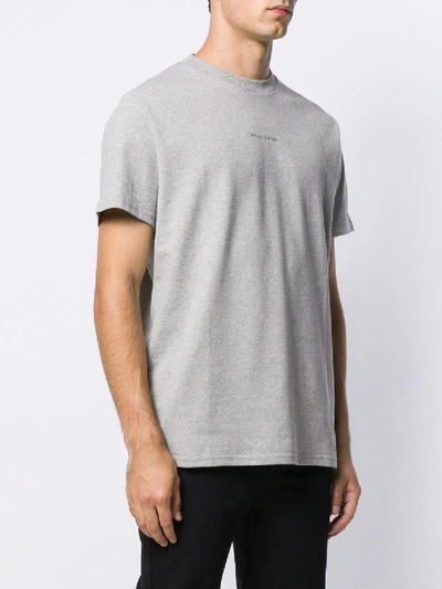 Shop Alyx Logo Ex Nihlo T-shirt In Grey