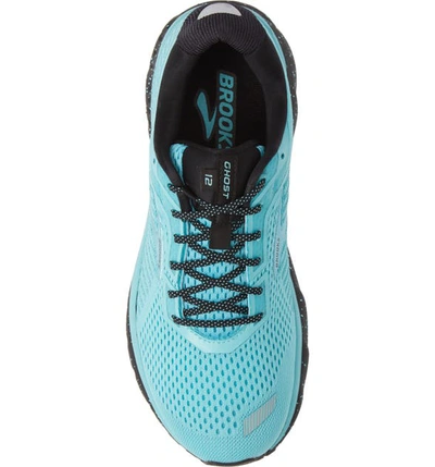 Shop Brooks Ghost 12 Running Shoe In Blue Radiance/ Black