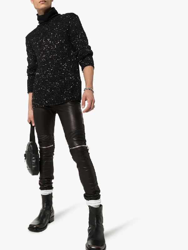 amiri mx2 leather pants