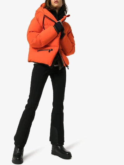 Shop Moncler Grenoble Grenoble Airy Down Puffer Jacket In Orange