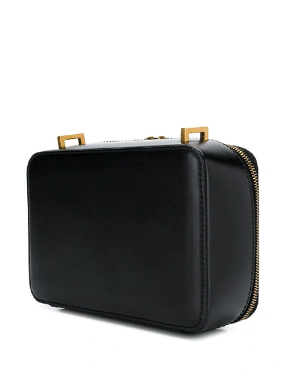 Shop Valentino Vsling Leather Crossbody Bag In Black