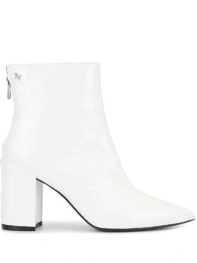 Shop Zadig & Voltaire Glimmer Ankle Boots In White