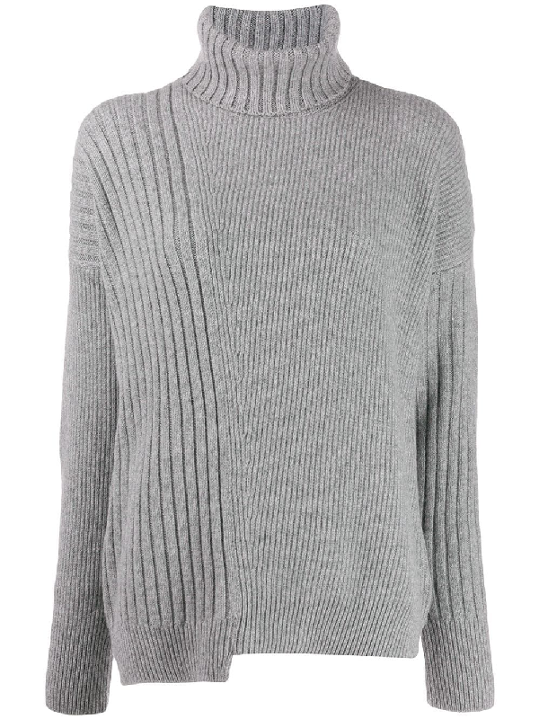 Falke Turtle Neck Cable-Knit Jumper In Grey | ModeSens