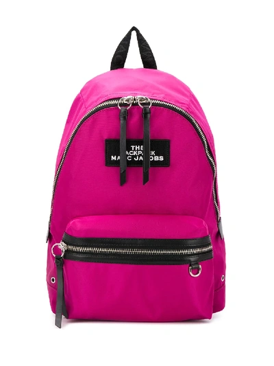 Shop Marc Jacobs The Large Backpack In Pink