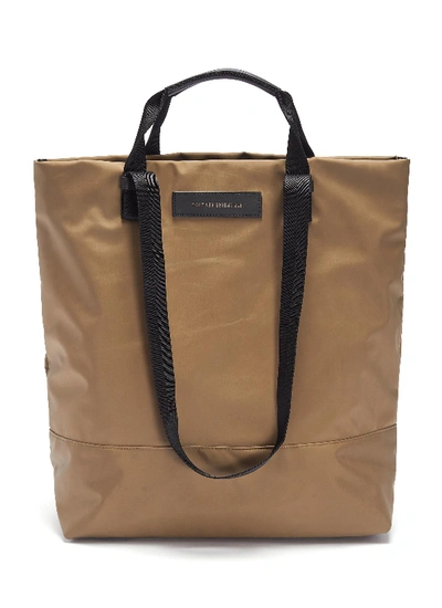 Shop Want Les Essentiels De La Vie 'dayton Xl' Shopping Tote In Olive Green