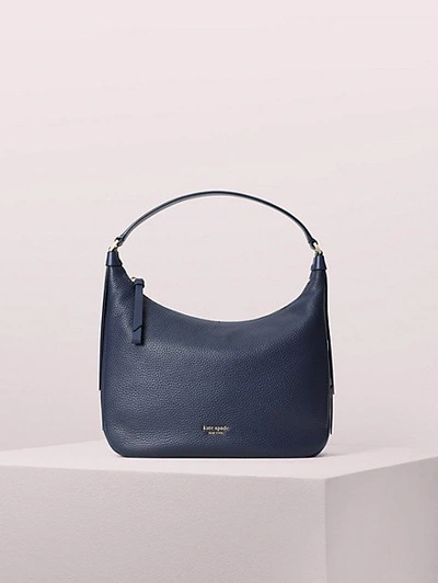 Shop Kate Spade Lake Small Hobo Bag In Blazer Blue