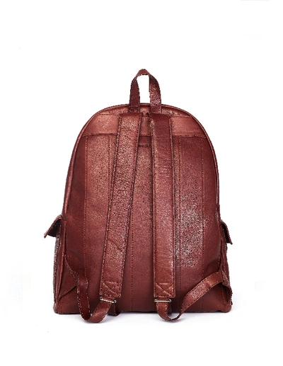 Shop Ann Demeulemeester Brown Leather Backpack