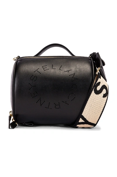 Shop Stella Mccartney Small Zip Around Shoulder Bag In Black