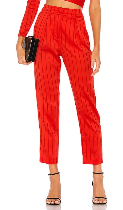 Shop Nbd Desma Pant In Vibrant Red