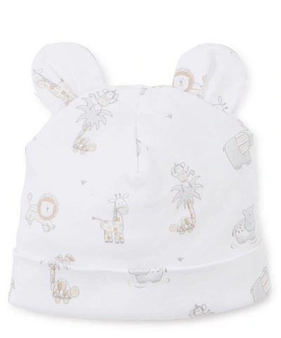 Shop Kissy Kissy Jungle Party Hat In White