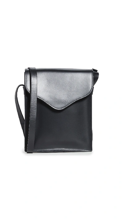 Lemaire Small Satchel Bag In Black | ModeSens
