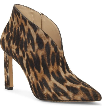 Shop Vince Camuto Sestrind Bootie In Natural Calf Hair
