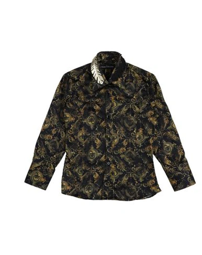 Shop Cesare Paciotti Toddler Girl Shirt Black Size 6 Silk