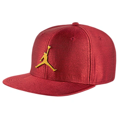 Nike Unisex Air Jordan Jumpman Elephant Print Ingot Pro Snapback Hat In Red  | ModeSens