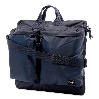 Shop Porter-yoshida & Co . 2way Helmet Bag In Blue