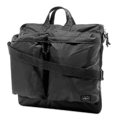 Shop Porter-yoshida & Co . 2way Helmet Bag In Black