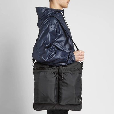 Shop Porter-yoshida & Co . 2way Helmet Bag In Black