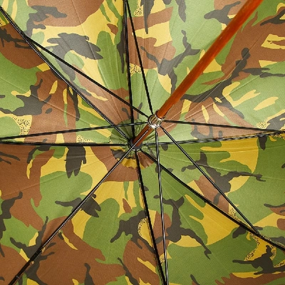 Shop London Undercover City Gent Lifesaver Umbrella In Green