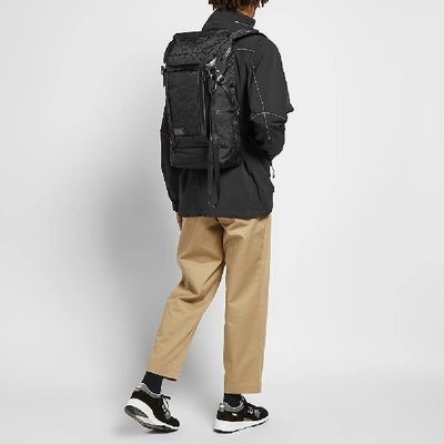 Shop Master-piece 25th Anniversary Flap Backpack In Black