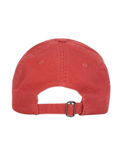 Shop Wood Wood Hat In Brick Red