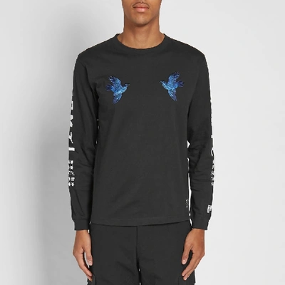 Shop Fdmtl Long Sleeve Cuckoo Tee In Black