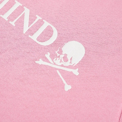 Shop Mastermind Japan Mastermind World Printed Skull Tee In Pink