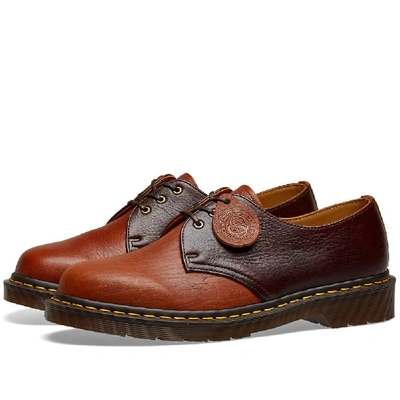 Shop Dr. Martens' Dr. Martens 1461 Vintage Shoe - Made In England In Brown
