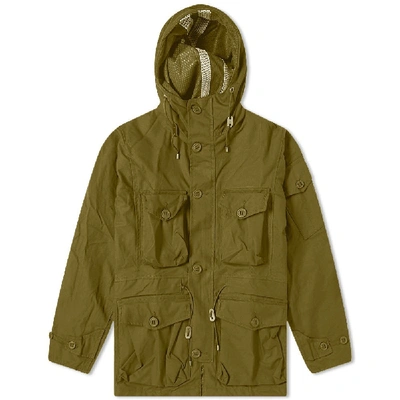 Shop Ark Air Waterproof Smock Jacket In Green