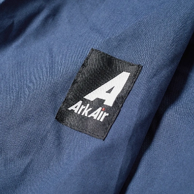 Shop Ark Air Waterproof Hooded Mammoth Jacket In Blue