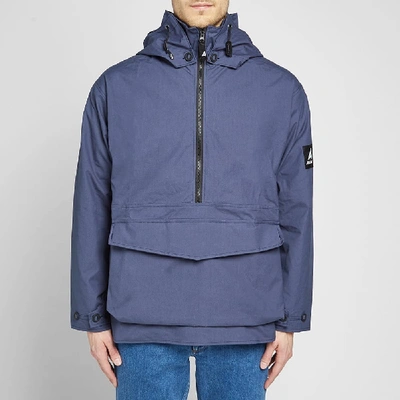 Shop Ark Air Waterproof Hooded Mammoth Jacket In Blue