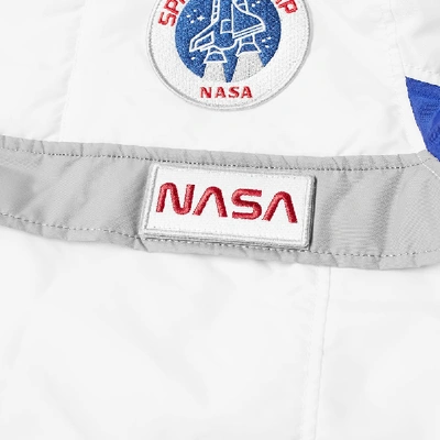 Shop Alpha Industries Space Camp Anorak In White