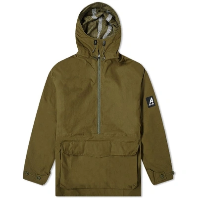 Shop Ark Air Waterproof Hooded Mammoth Jacket In Green