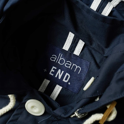 Shop Albam Fisherman's Cagoule - End. Exclusive In Blue