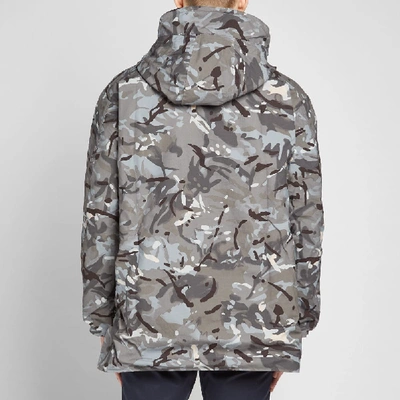 Shop Ark Air Waterproof Hooded Mammoth Jacket In Grey