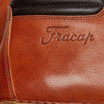 Shop Fracap M127 Cut Vibram Sole Scarponcino Boot In Brown