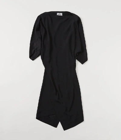 Shop Vivienne Westwood Midi Infinity Dress Black