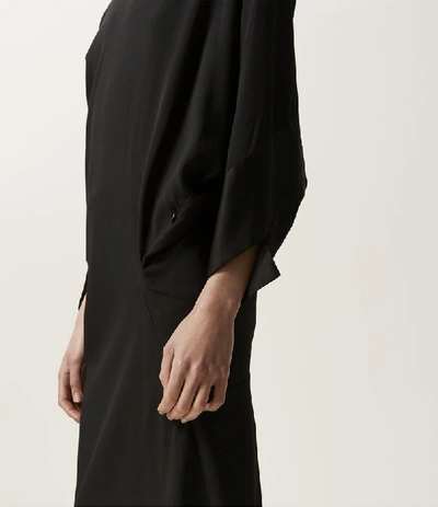 Shop Vivienne Westwood Midi Infinity Dress Black