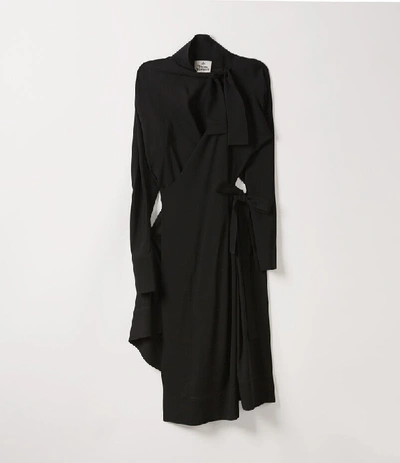 Shop Vivienne Westwood Mirror Dress Black