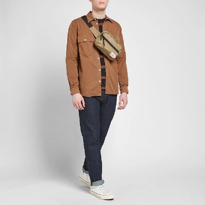 Shop Norse Projects Villads Twill Shirt In Brown