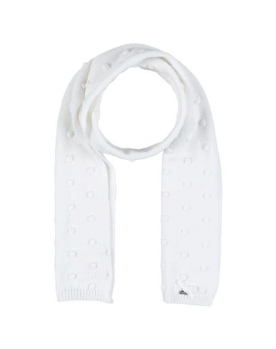 Shop John Galliano Scarves In White