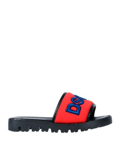 Shop Dsquared2 Sandals In Red