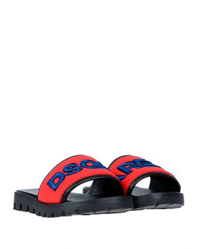 Shop Dsquared2 Sandals In Red